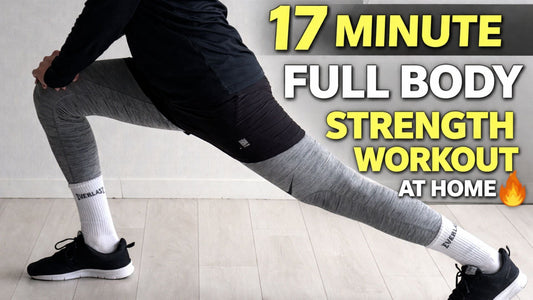 17 Minute Full Body Strength Workout at Home (no equipment)