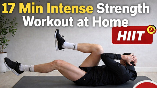 17 Min Intense Strength Workout at Home – No Equipment, No Repeats