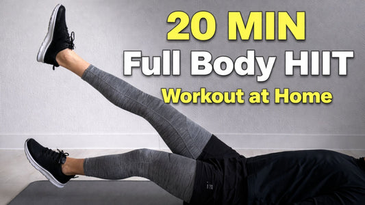 20 MIN Full Body HIIT Workout at Home (Beginner Friendly, No Equipment)